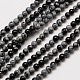Natural Snowflake Obsidian Round Bead Strands(G-A130-2mm-17)-1