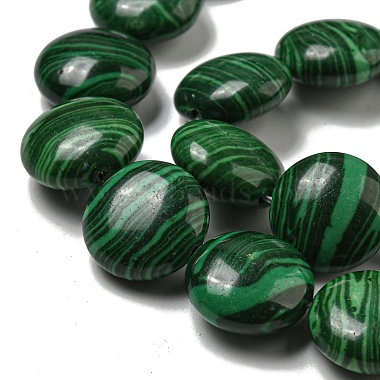 Synthetic Malachite Beads Strands(G-B071-E01-01)-3