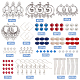 SUNNYCLUE DIY Independence Day Theme Earring Making Kit(DIY-SC0018-29)-2