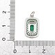 Brass Micro Pave Cubic Zirconia Pendants(CU-CBAAB9C-02P-04)-3