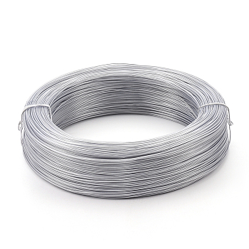 Iron Wires, with Rubber Covered, Round, Gainsboro, 18 Gauge, 1mm, about 1148.29 Feet(350m)/Roll
