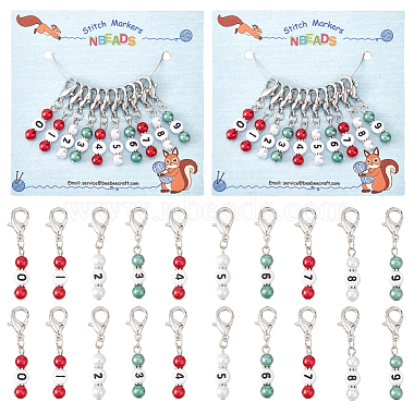 Mixed Color Alloy Locking Stitch Marker
