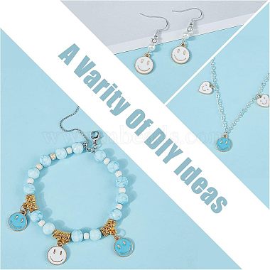 96Pcs 16 Style Alloy Enamel Charms(ENAM-FH0001-39)-5