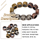 60Pcs 6 Style  Tibetan Style Alloy Spacer Beads(FIND-AR0003-23)-4