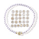 White Imitation Pearl Bracelet(NN7430-3)-1