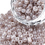Rosy Brown Glass Beads(SEED-A011-4mm-148-01)