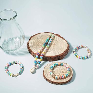 Eco-Friendly Handmade Polymer Clay Beads(CLAY-R067-3.0mm-34)-6