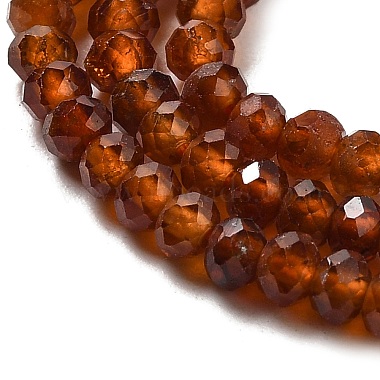 Natural Orange Garnet Beads Strands(G-M426-A01-01)-4