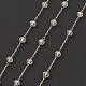chaînes de perles rondes en verre(CHS-B003-04A)-1