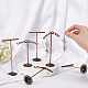 2 Sets 2 Style Iron Earring Display Stand(EDIS-FG0001-40)-3