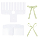 2Pcs 2 Style Plastic Bowknot Knitting Tools(DIY-PH0021-49)-1