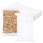 Paper Bobbins, Rectangle, White, 130x89x0.4mm(DIY-WH0622-105B-02)
