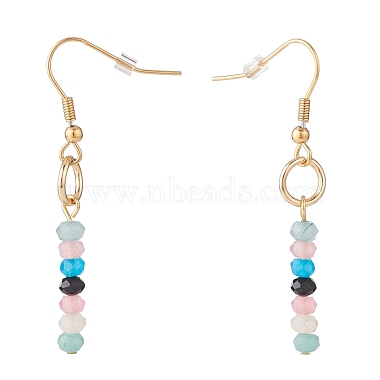 Natural White Jade Beads Dangle Earrings(EJEW-JE04709-04)-3