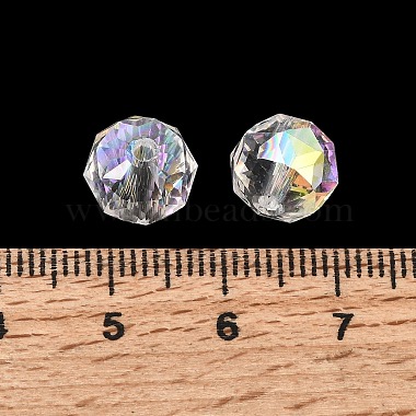 perles de verre rondes transparentes &eacute;lectroplaqu&eacute;es(GL-CBA6A73-AB03)-3