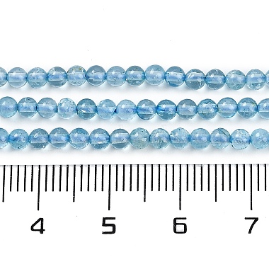 brins de perles de topaze bleue naturelle(G-P553-A01-01)-5