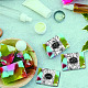 Etiqueta de papel de jabón hecha a mano estilo pandahall elite 90piezas 9(DIY-PH0005-78)-4