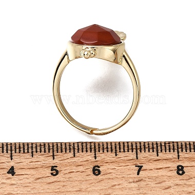 Brass Cuff Rings for Women(GG-CBA7610-10G)-7