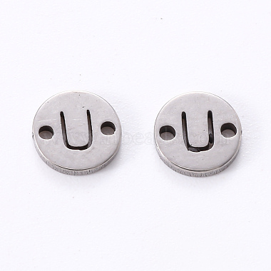 Stainless Steel Color Flat Round 304 Stainless Steel Links