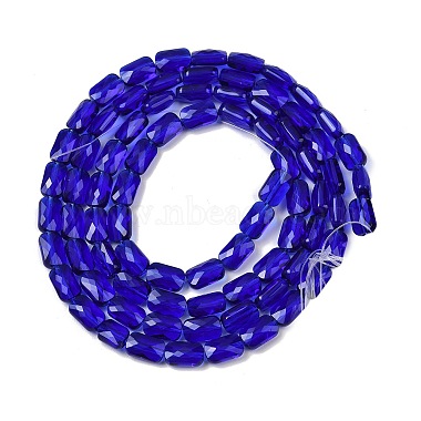 perles en verre transparentes brins(X-GLAA-Z018-C20)-2