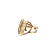 coeur en acier inoxydable avec anneau de main hamsa(CHAK-PW0001-001A-01)-1