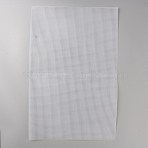 Plastic Mesh Canvas Sheets, Purse Template, for Embroidery, Acrylic Yarn Crafting, Knit and Crochet Projects, Rectangle, WhiteSmoke, 50.7x33x0.15cm, Hole: 3x3mm(DIY-WH0349-149B)