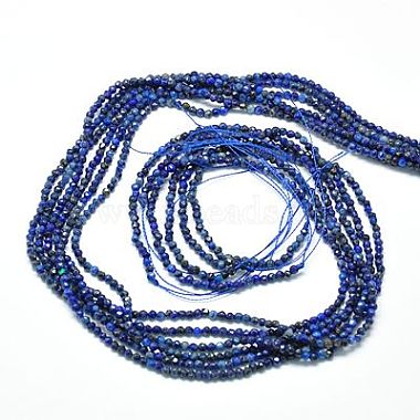 Chapelets de perles en lapis-lazuli naturel(G-J002-13)-2