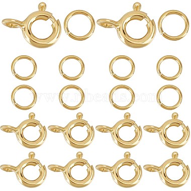 Golden Ring Sterling Silver Spring Ring Clasps