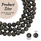 Natural Pyrite Beads Strands(G-OC0001-83)-2