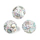 handgemachten Fimo-Perlen Strass(CLAY-H009-03A)-1
