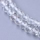 Natural White Topaz Beaded Necklaces(NJEW-K114-A-A09)-2
