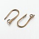Brass Earring Hooks for Earring Designs(X-KK-M142-02AB-RS)-1