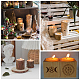 SUPERDANT Wooden Candle Holder and Candles Set(AJEW-SD0001-13F)-7