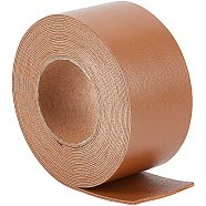 2M PVC Double Face Imitation Leather Ribbons, for Clothes, Bag Making, Chocolate, 37.5mm, about 2.19 Yards(2m)/Roll(SRIB-WH0011-127C-04)