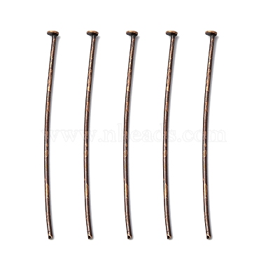 4cm Red Copper Iron Flat Head Pins