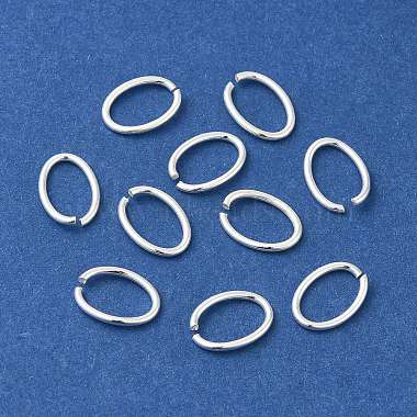 925 Sterling Silver Open Jump Rings(STER-NH0001-36I-S)-2