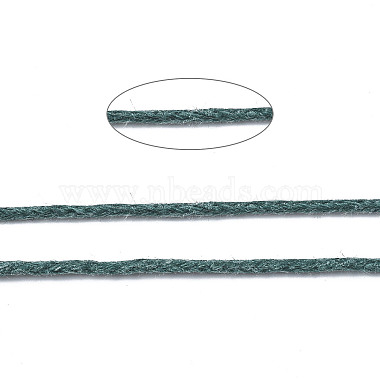 Waxed Cotton Thread Cords(YC-TD001-1.0mm-10m-275)-5