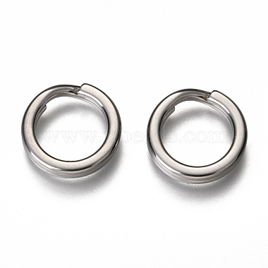 Ring 304 Stainless Steel Keychain Clasps
