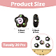 20Pcs Transparent Acrylic Beads(FIND-YW0008-96A)-3