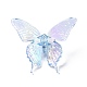 placage uv perles acryliques transparentes irisées arc-en-ciel(X-OACR-C010-10)-2