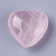 quartz rose naturel coeur pierre d'amour(G-O174-13)-2