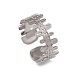 304 anneaux de manchette ouverts pour main courante en acier inoxydable pour femmes(RJEW-G285-30P)-1