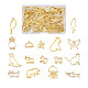 fashewelry 32pcs 16 styles pendentifs en alliage(FIND-FW0001-15)-1