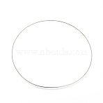 Stainless Steel Wire Necklace Cord DIY Jewelry Making, with Brass Magnetic Clasp, Stainless Steel Color, 18.9 inch(48cm)x1mm(X-TWIR-R003-23A)