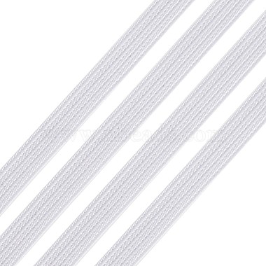 Cordon de corde élastique tressé plat de 1/8 pouce(EC-R030-3mm-01)-3