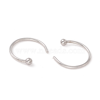 C-Shaped 304 Stainless Steel Ear Cuff Findings(STAS-G266-17A-P)-3