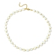 Ожерелья из бисера из натуральных ракушек и сплавов для женщин(NJEW-TA00129)-1