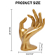 Resin Mannequin Hand Jewelry Display Holder Stands(RDIS-WH0009-015)-2