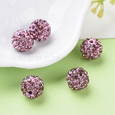 Pave Disco Ball Beads(RB-H258-10MM-212)-6