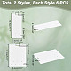 2Pcs 2 Styles Acrylic Badge Display Board(AJEW-WH0554-59)-2