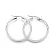 201 Stainless Steel Hoop Earrings(EJEW-A052-27E)-1